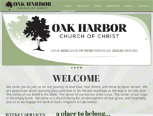 Tablet Screenshot of churchofchrist-oh.org